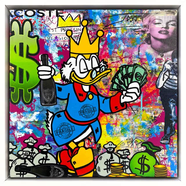 Artwork: Hot Day (Scrooge McDuck), original painting
