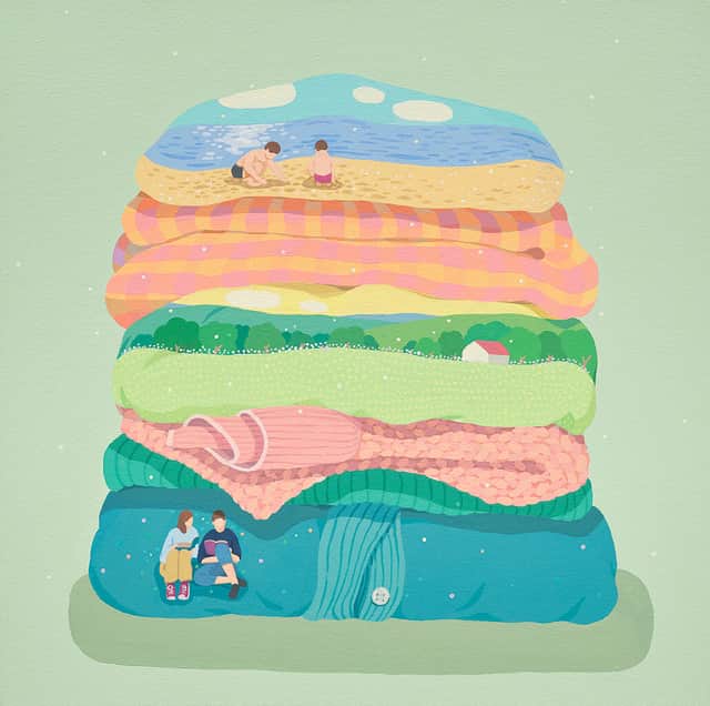 Artwork: Sand, Stories and a Small House