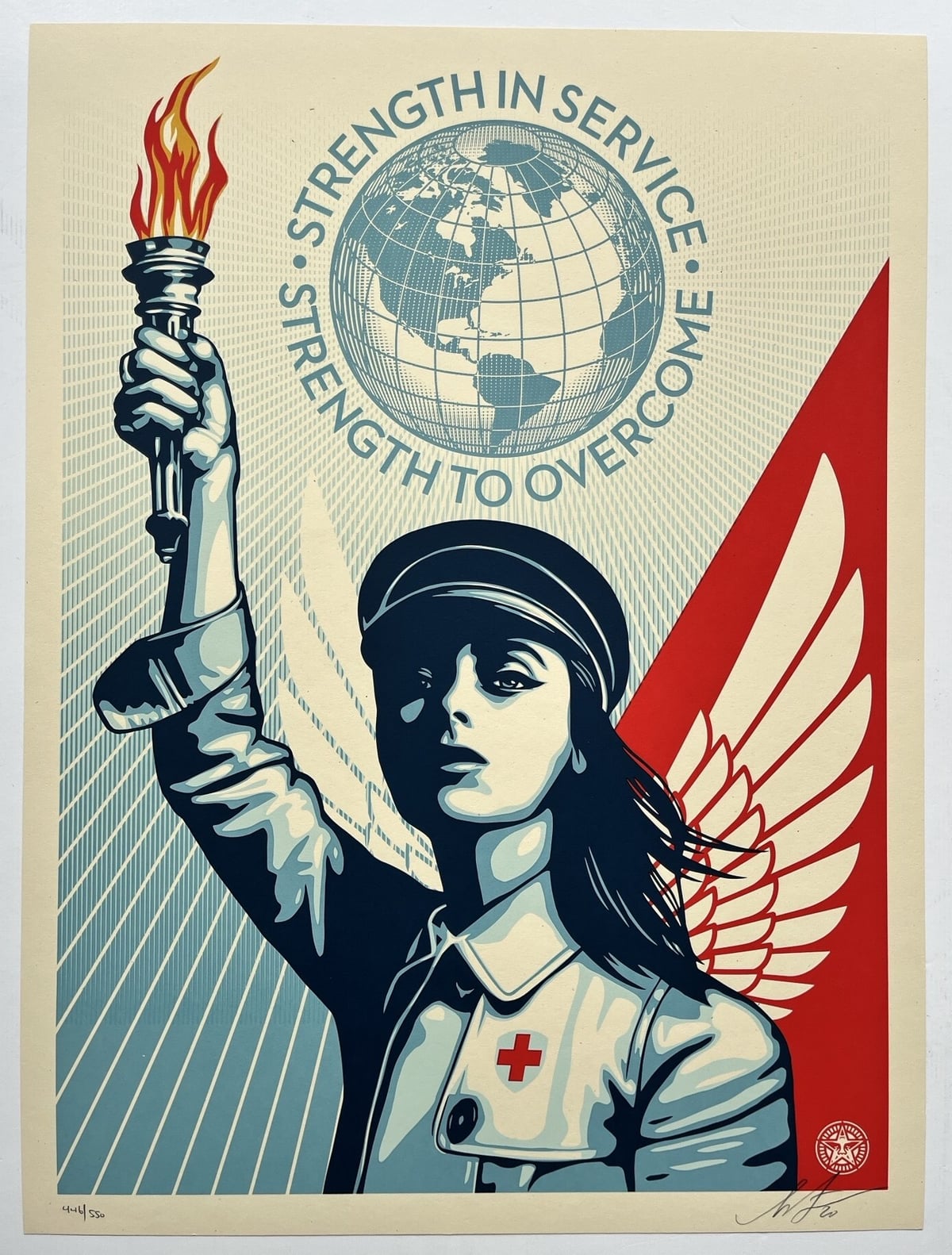 Artwork: Angel Of Hope & Strength