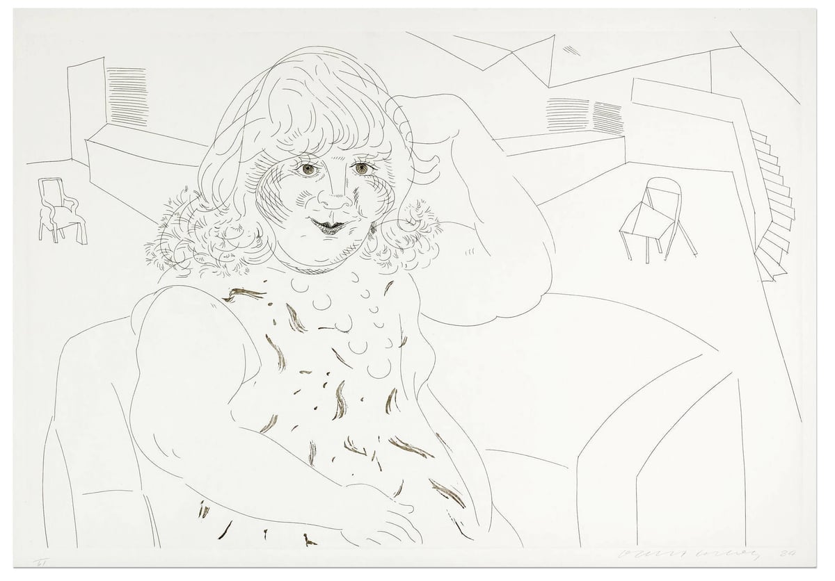 Artwork: Ann in the Studio