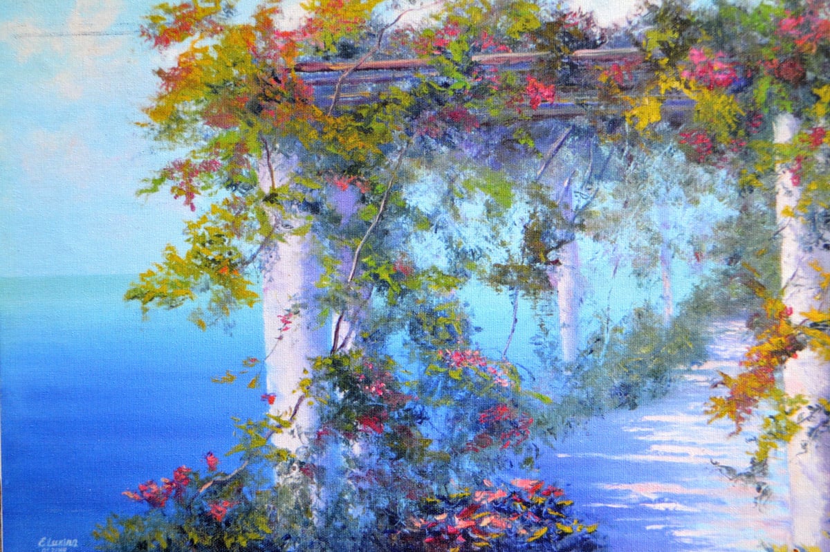 Artwork: Sunny Terrace 25X35