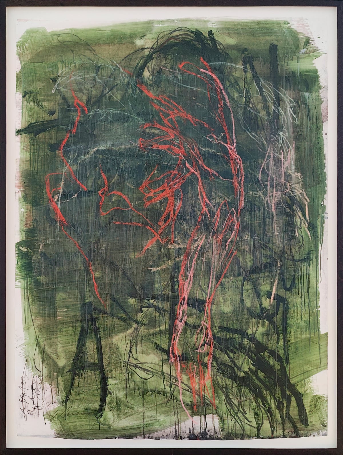 Artwork: Arm in Landschaft