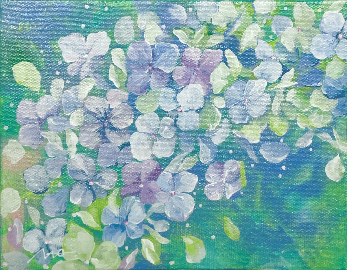 Artwork: Hydrangea “Gift of the Rainy Season #1”