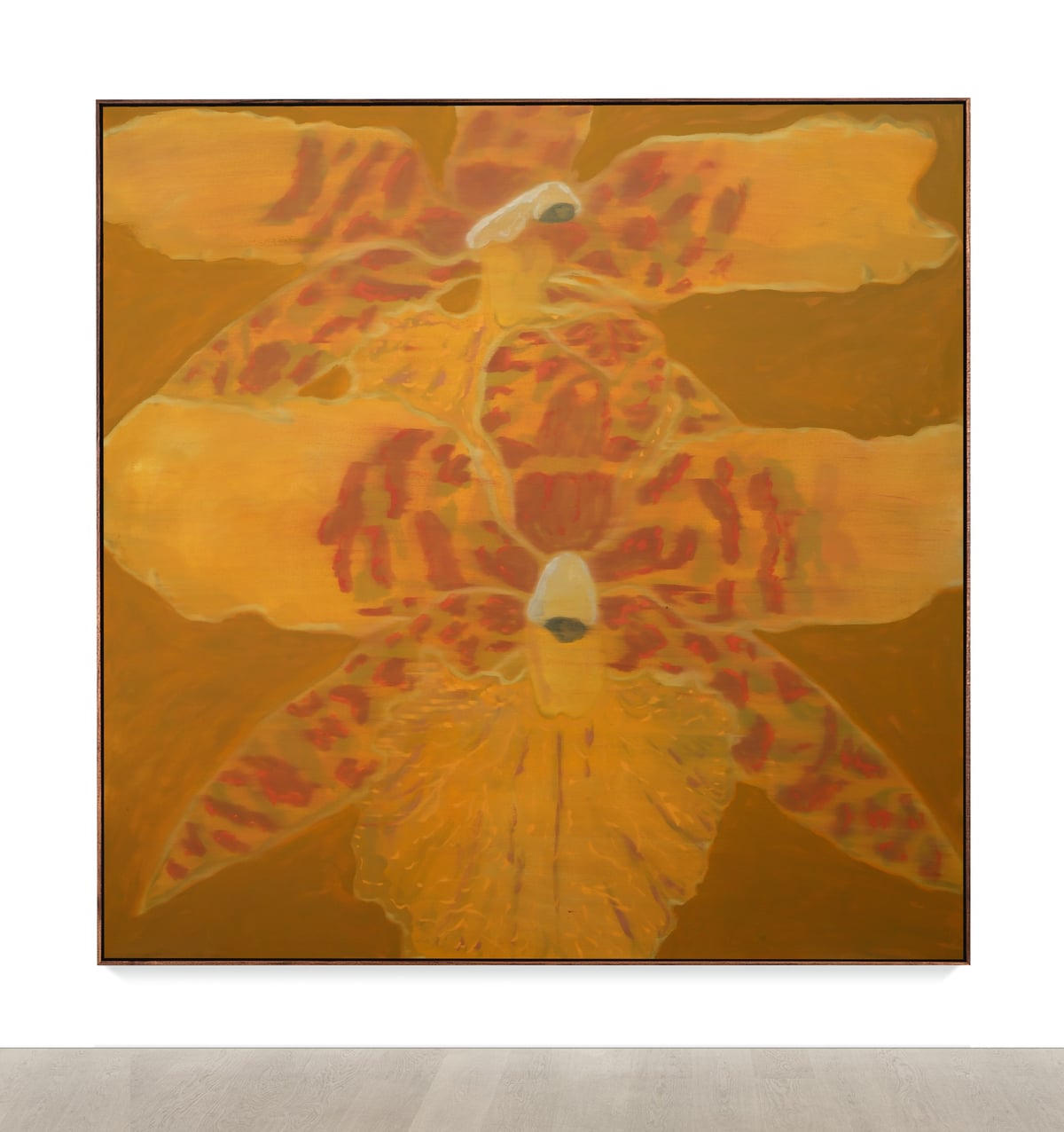 Artwork: In the Shadow of Orchids, Time Folds Back Upon Its Own Reflection.