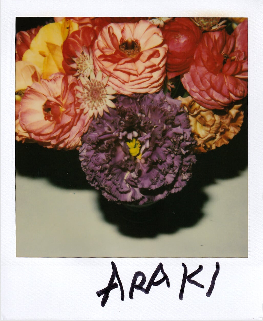 Artwork: Vintage Flowers polaroid