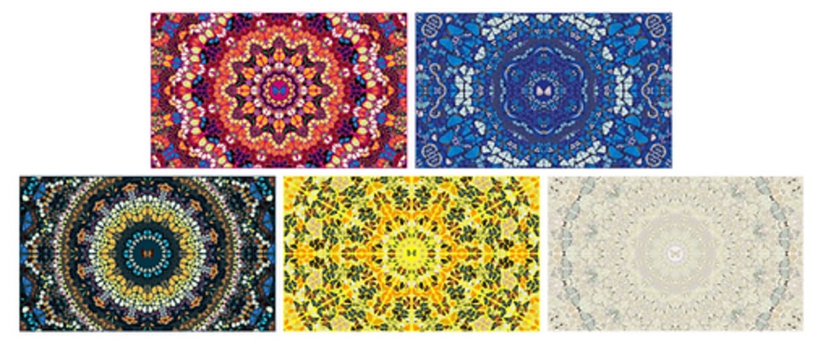 Artwork: Damien Hirst The Kaleidoscopes H18, Full Set