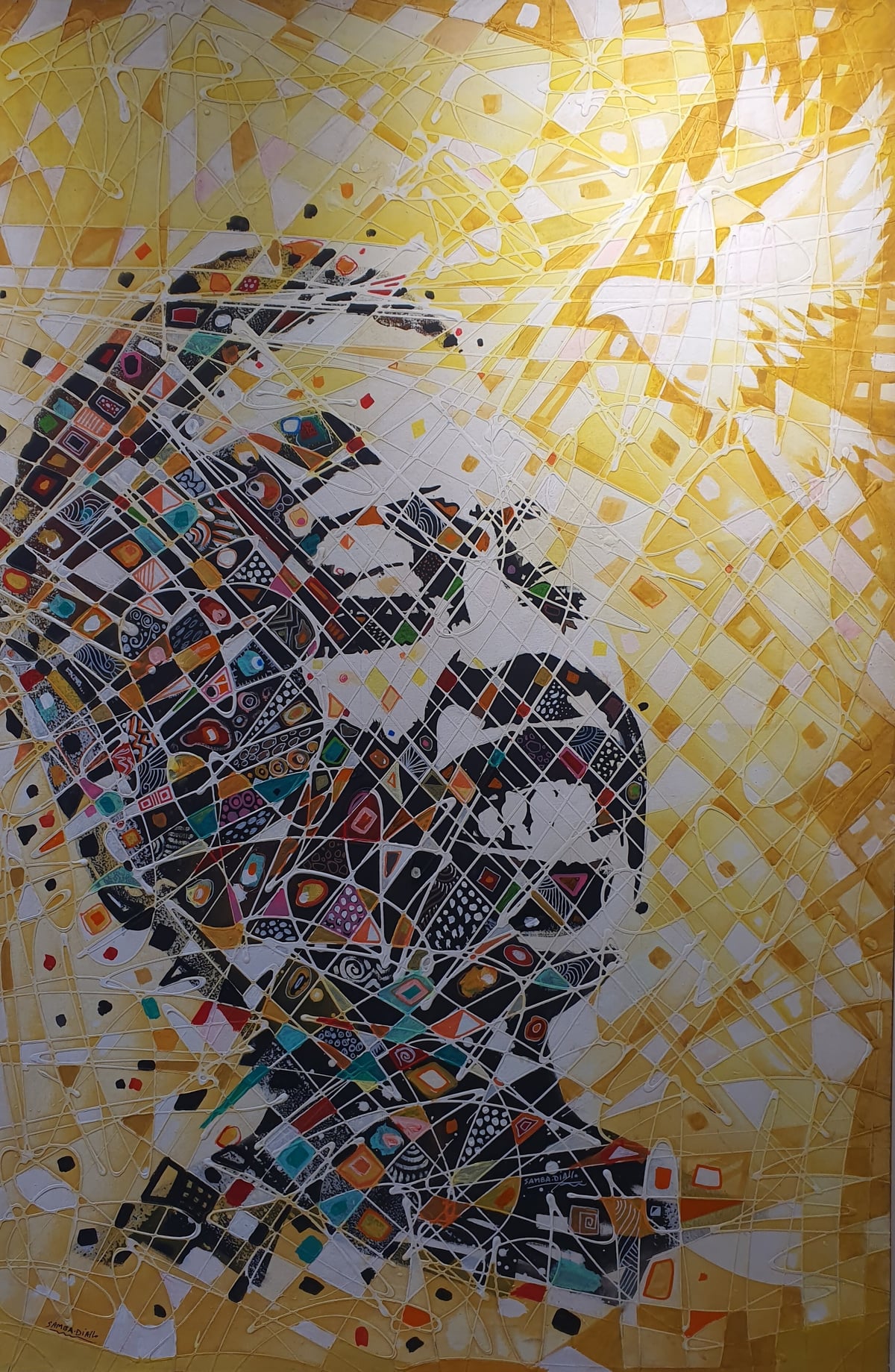 Artwork: “Éclat Africain”(“Leer Afrig”)("African Luminosity")