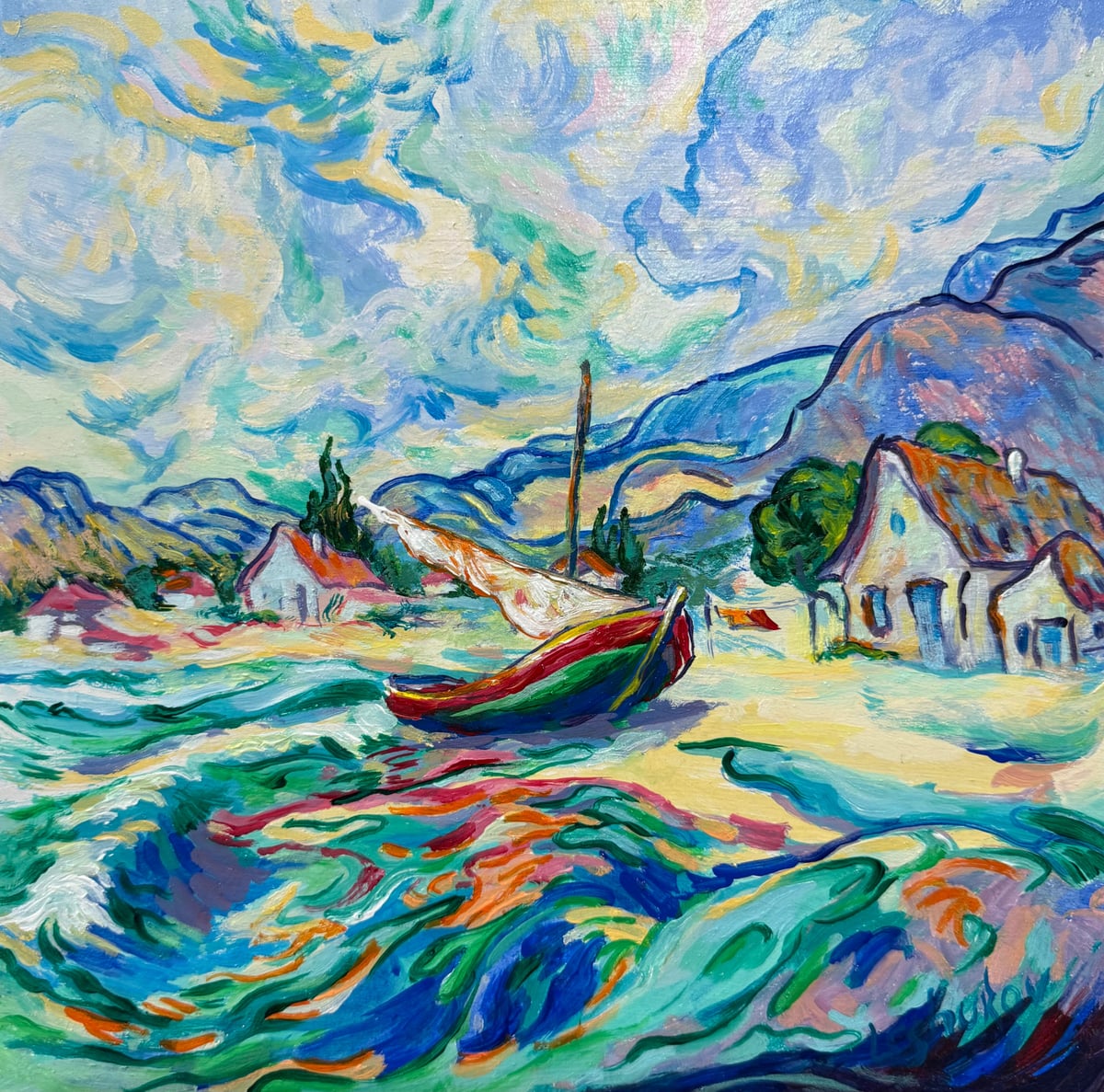 Artwork: Return From Fishing