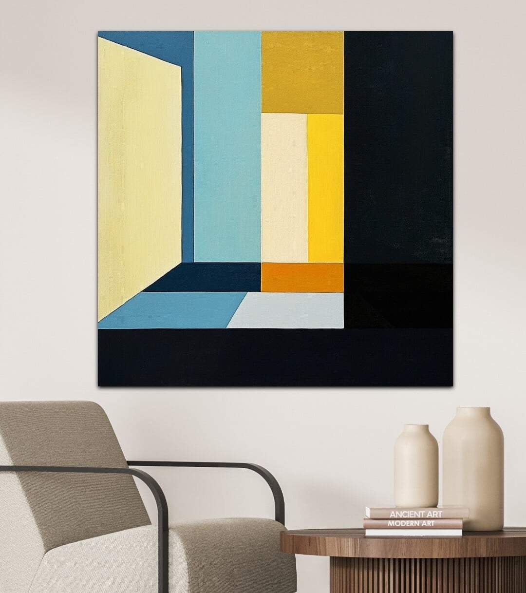 Artwork: “Architecture of Hope", Geometric Abstraction, Pop and Contemporary Pop