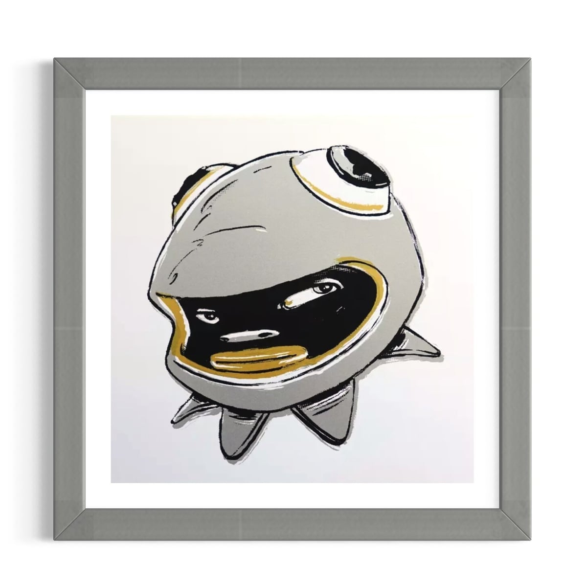 Artwork: Silver & Gold PHIBBY (Framed)
