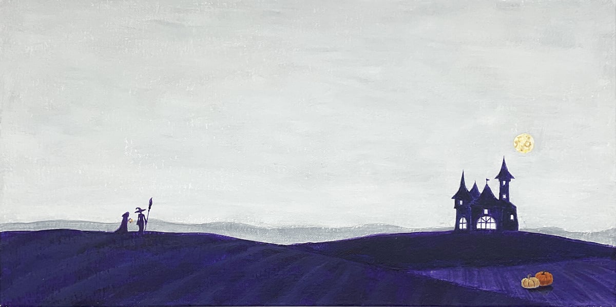 Artwork: The Hill with the Witch