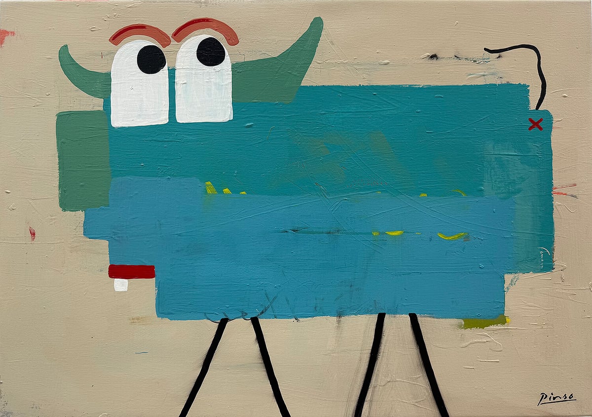 Artwork: Bull, Pinscaso