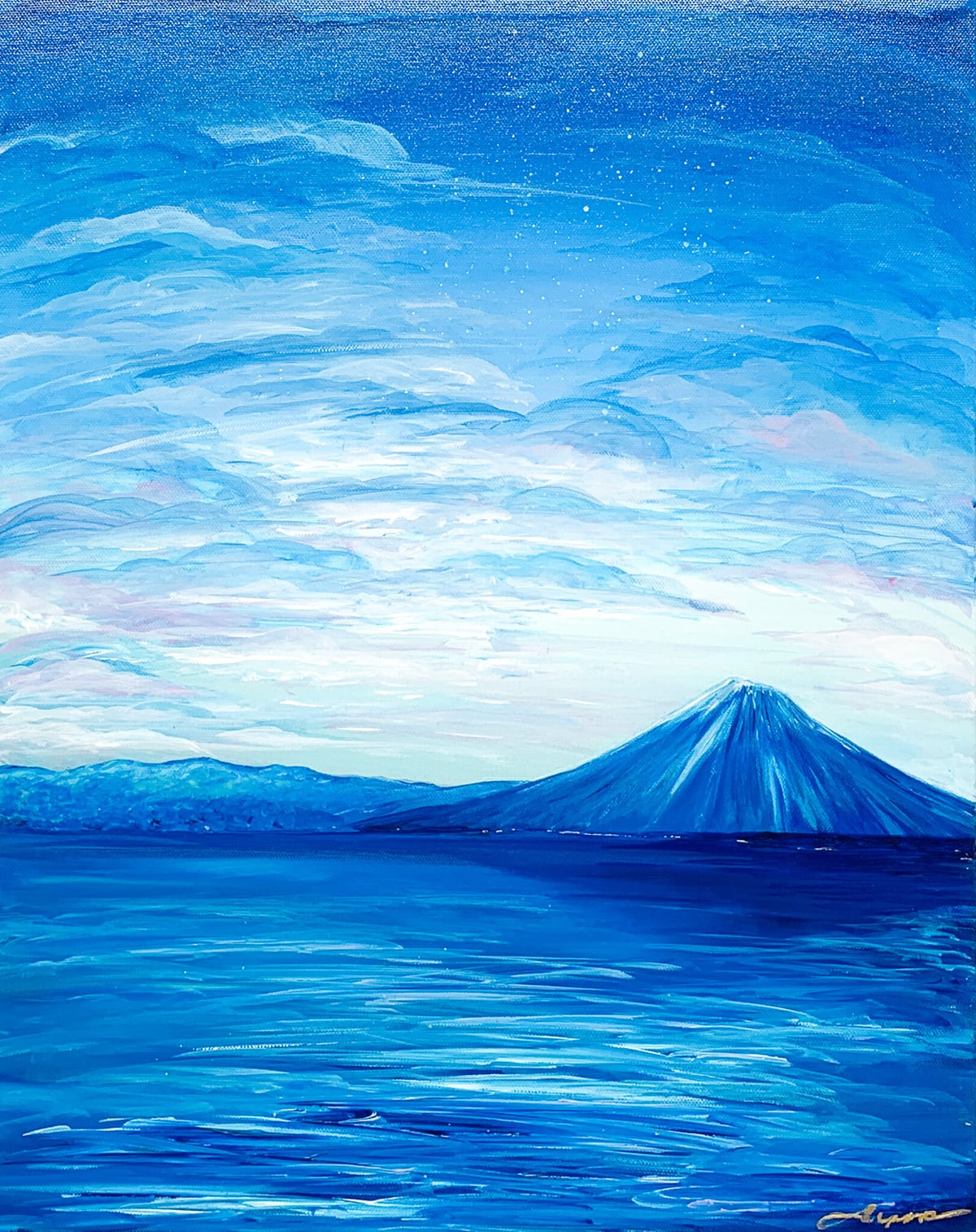 Artwork: Sea-like sky