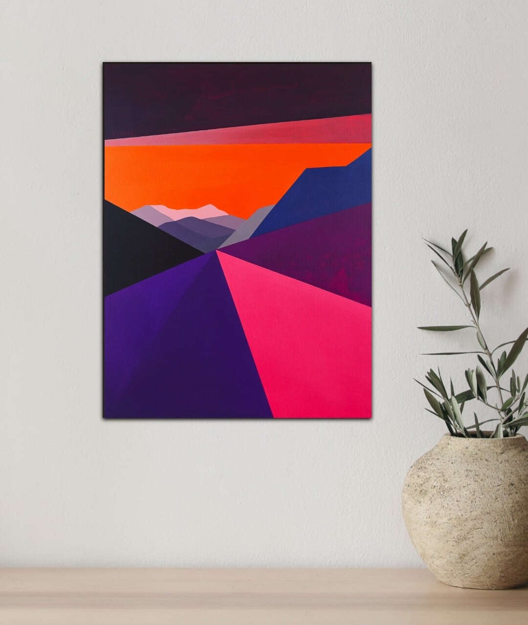 Artwork: “Path”, Geometric Abstraction, Pop and Contemporary Pop