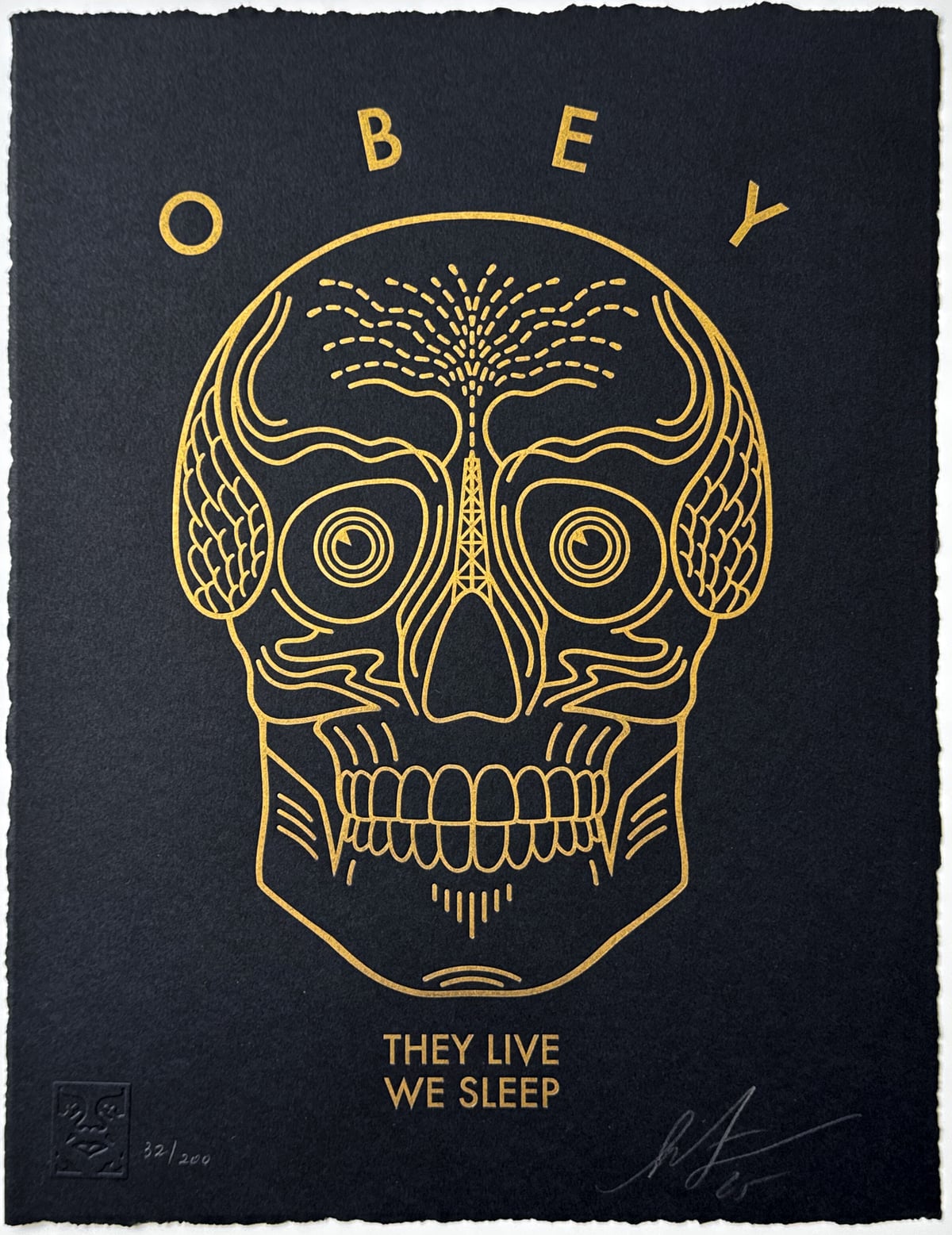 Artwork: They Live We Sleep (Black)