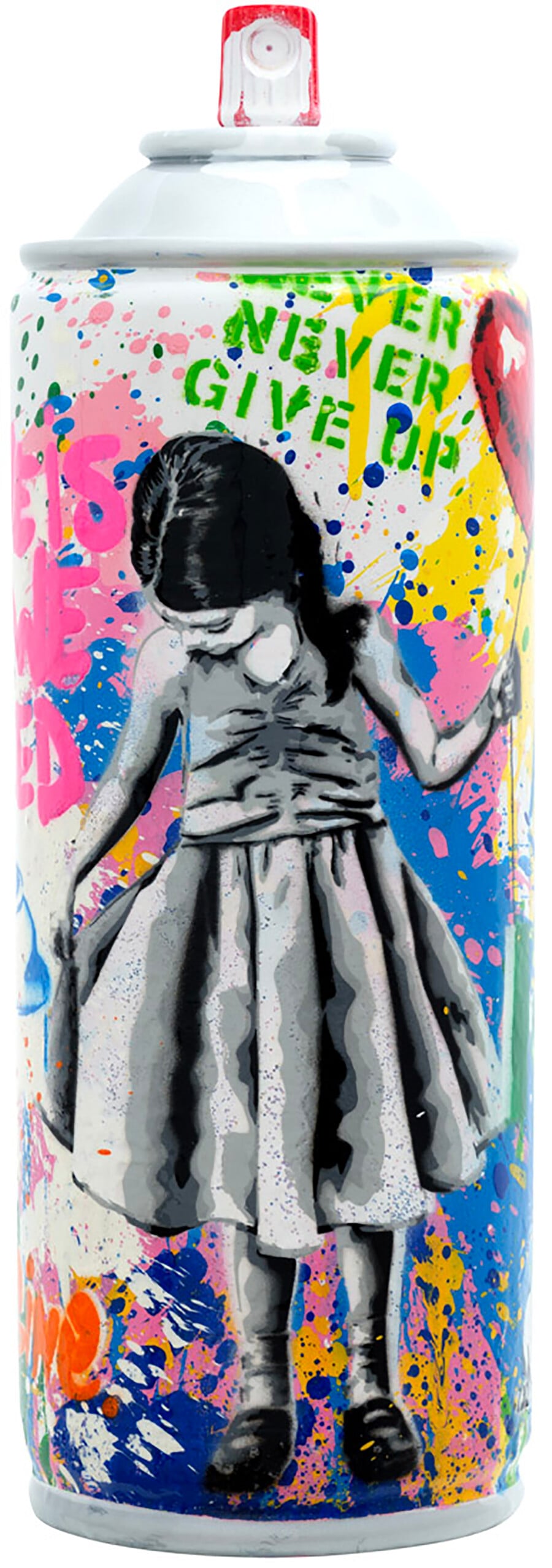 Artwork: Spray Can (Girl)