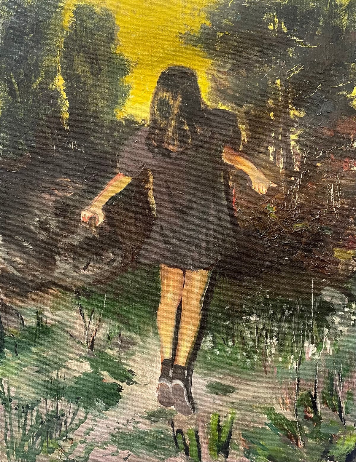 Artwork: Un salto en la noche