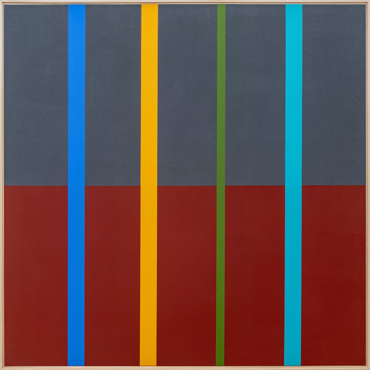 Artwork: Landscape #4 (Storm) - modern, contemporary, abstract, acrylic on canvas