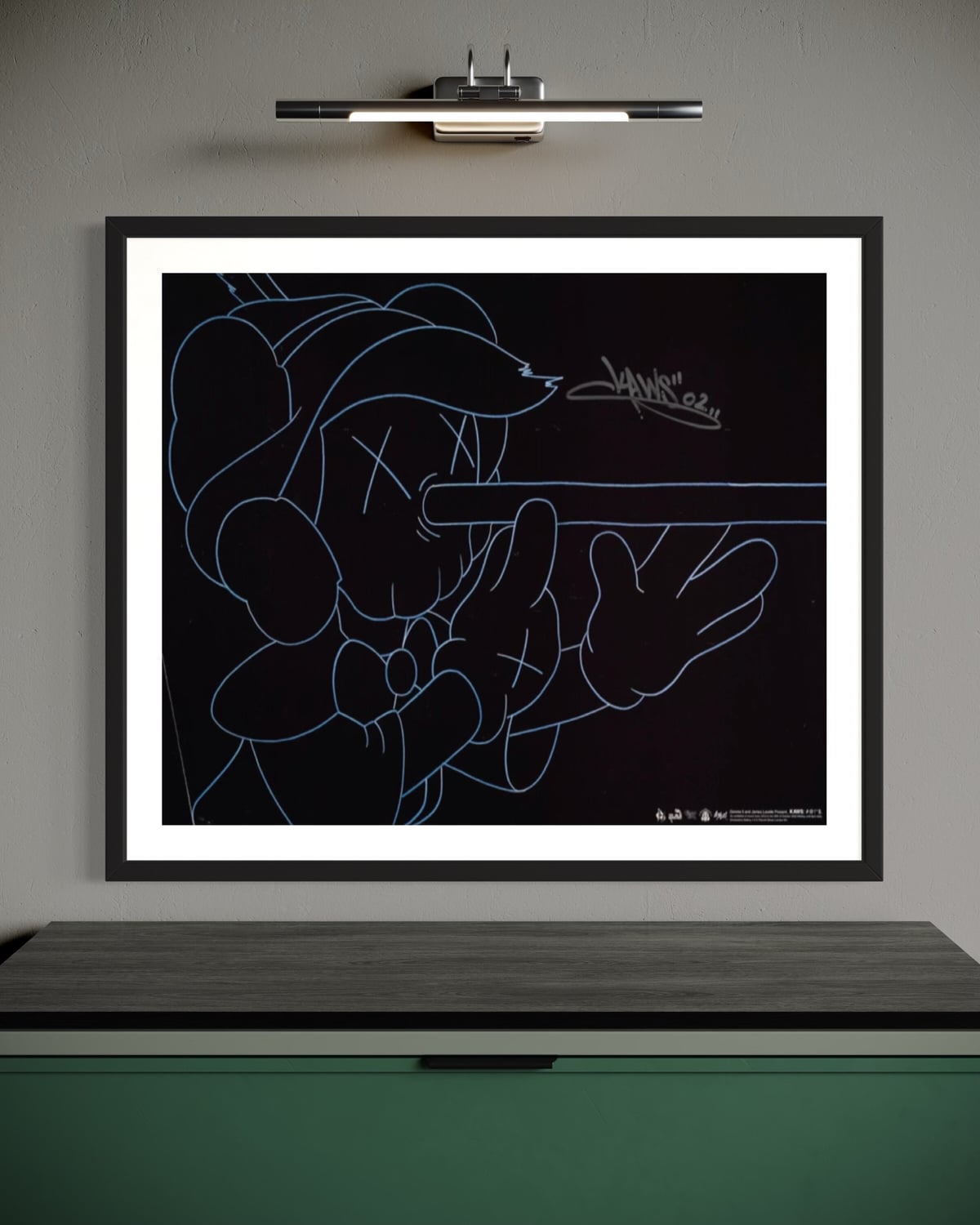 Artwork: Pinocchio (RARE lithograph on wove paper)