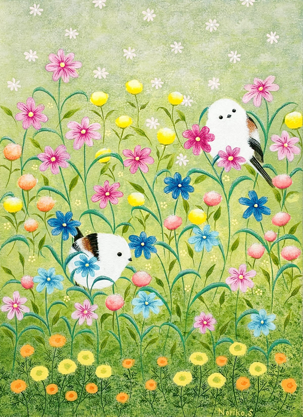 Artwork: Hello from the Flower Field