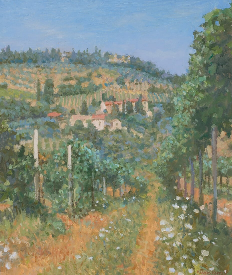 Artwork: Path Through the Vineyard