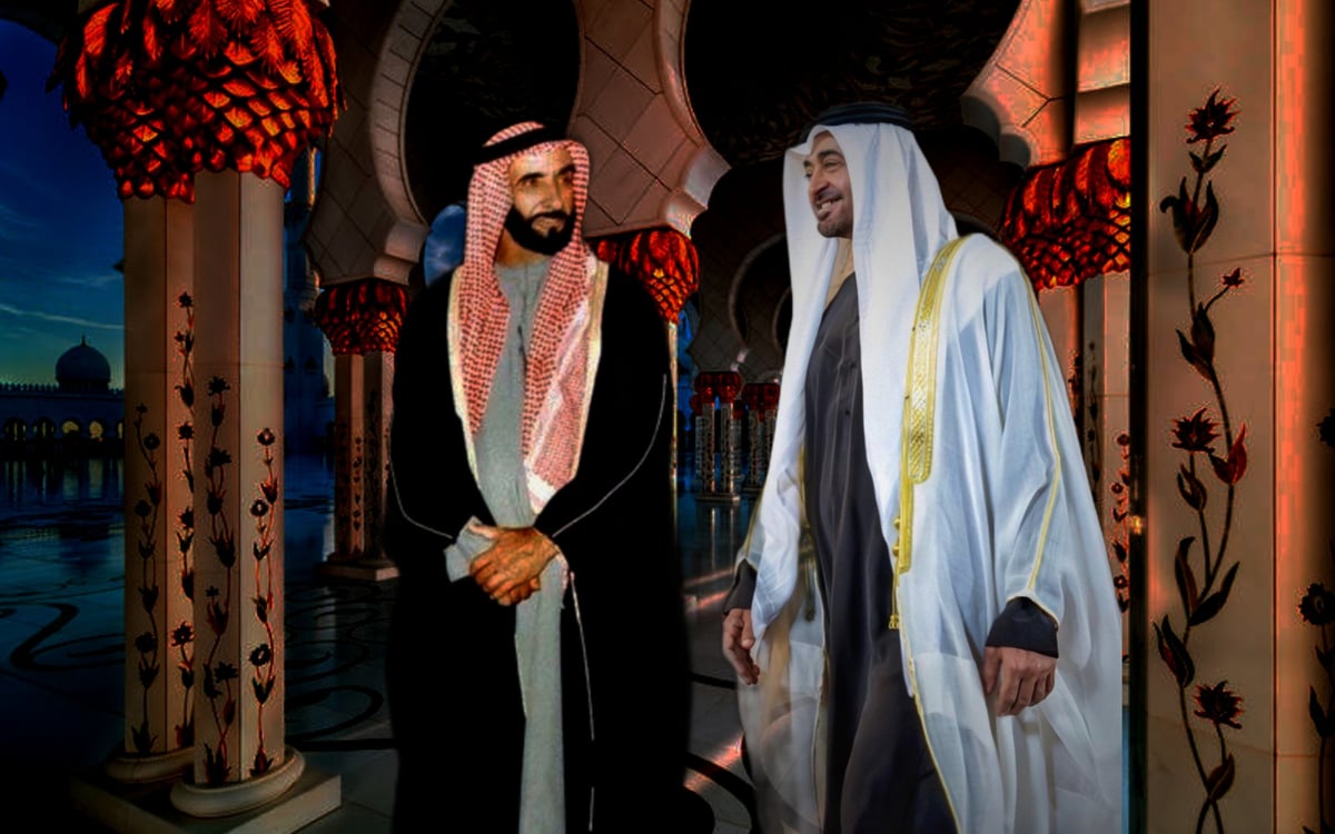 Artwork: HRH Shaikh Mohammed Bin Zaid in Abu Dhabi