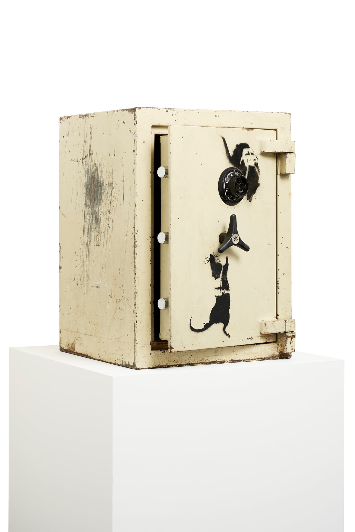 Artwork: 'RATS ON SAFE'