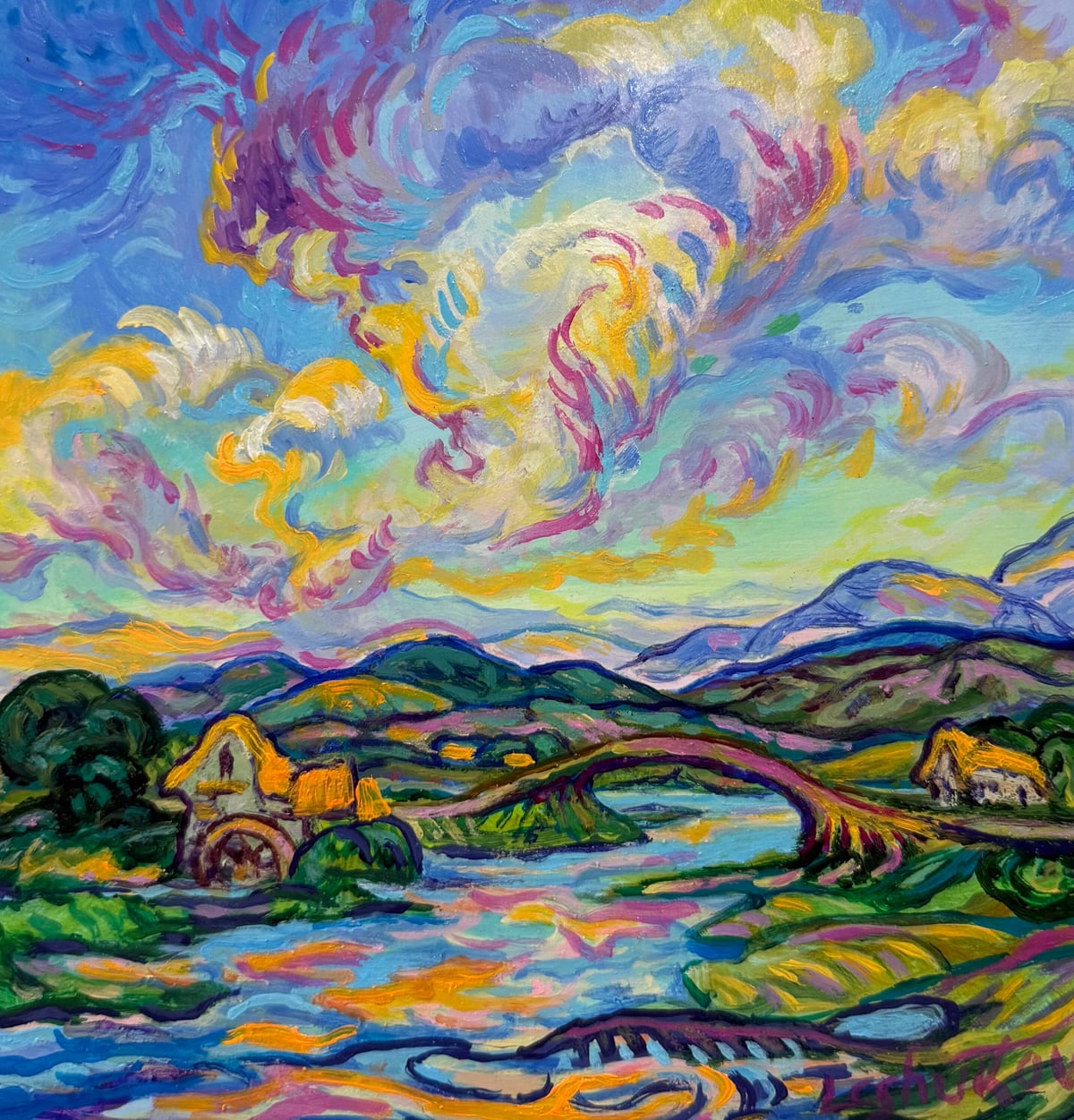 Artwork: Burning Skies