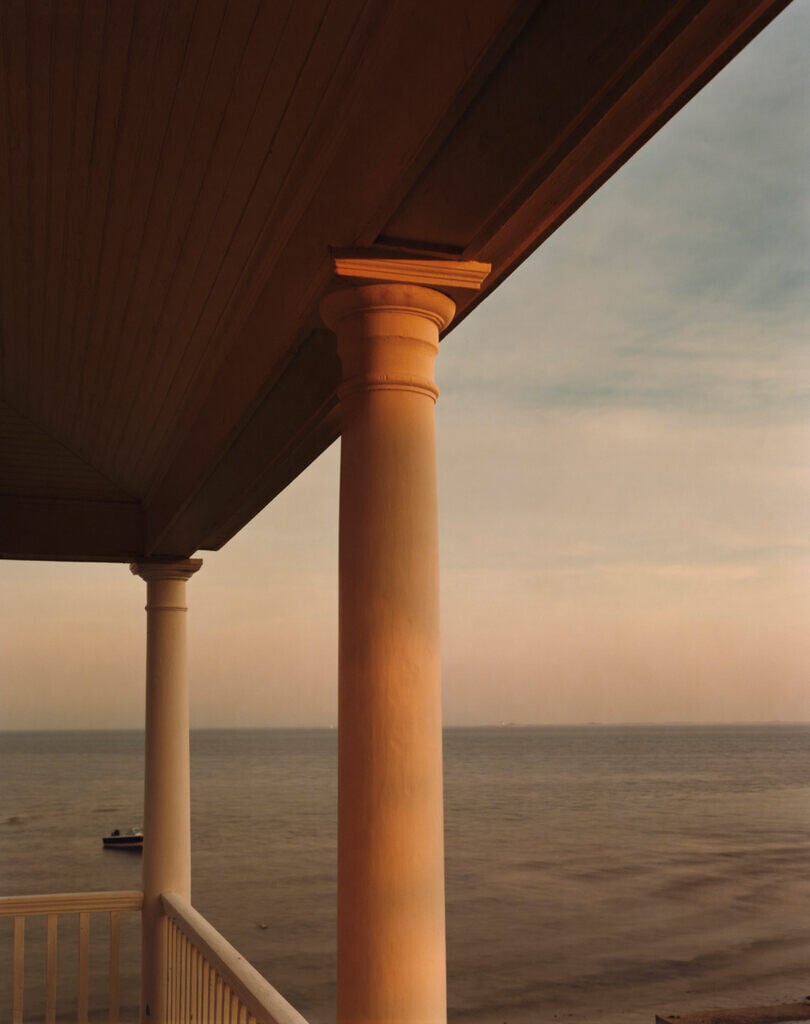 Artwork: Gold Column, Provincetown, Massachusetts