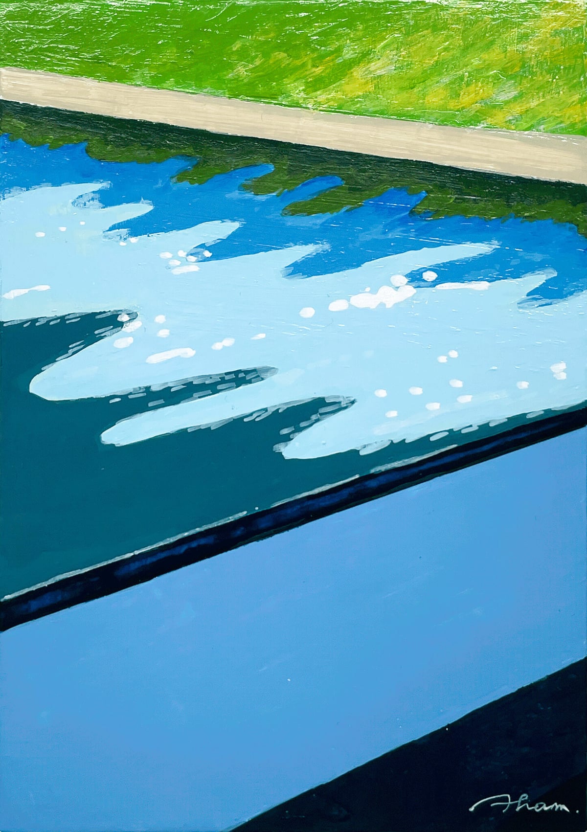 Artwork: View from a Train Window