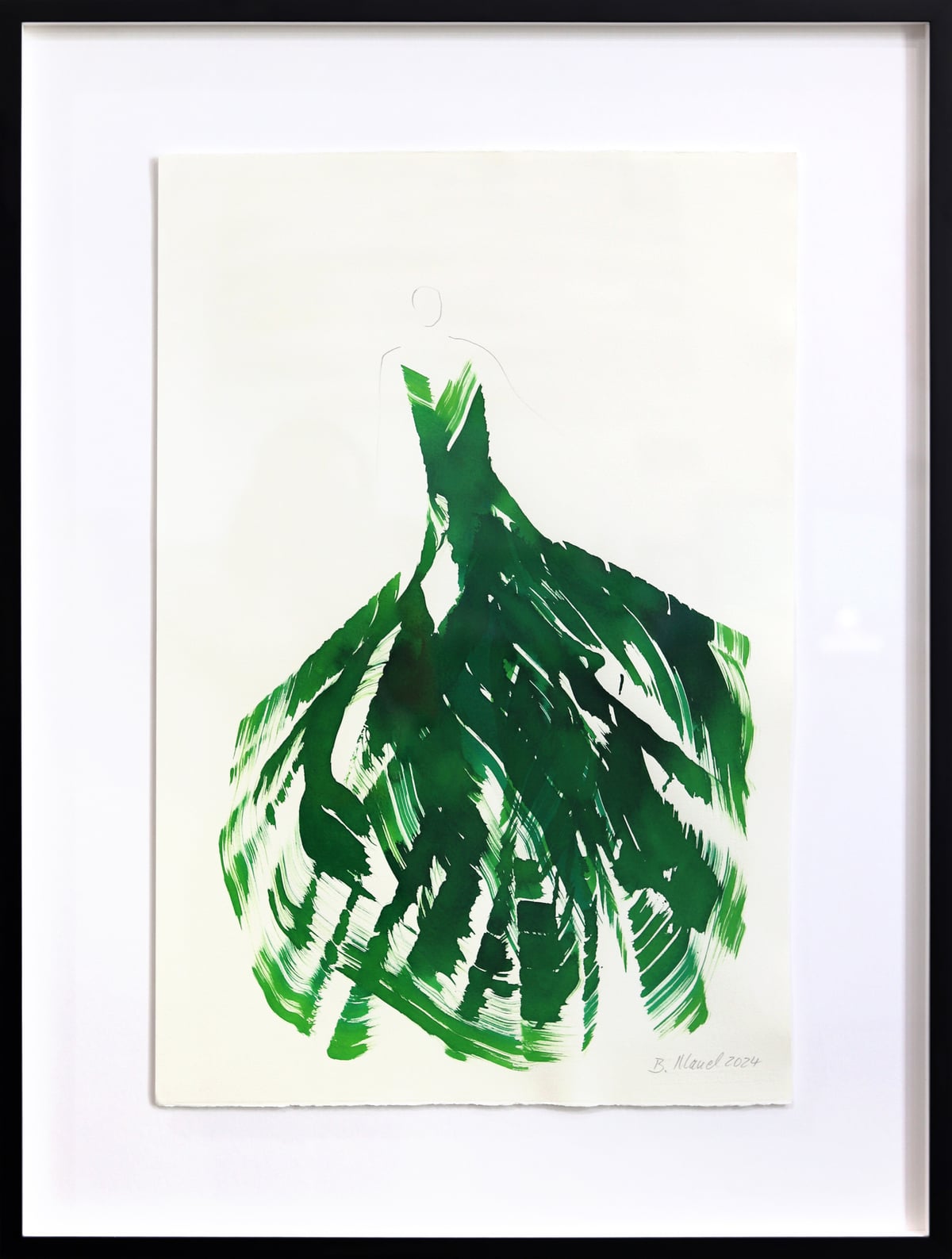 Artwork: The Green Dress 12