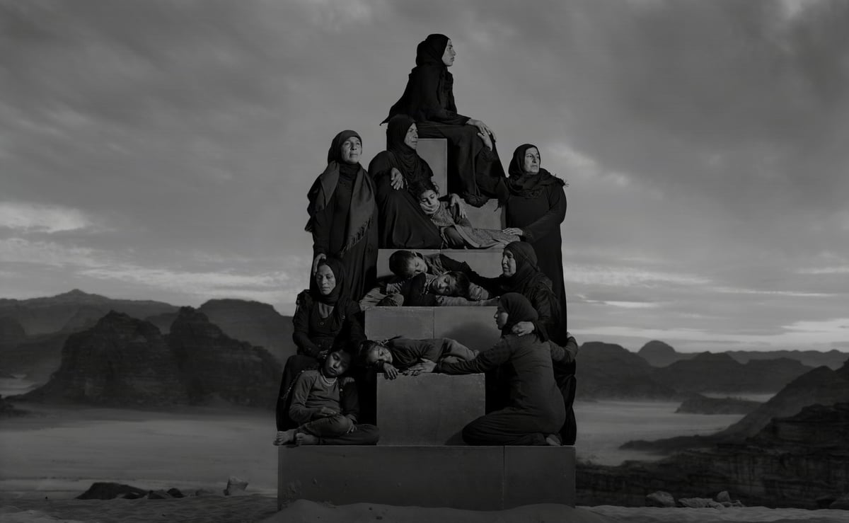 Artwork: Women with Sleeping Children, Jordan