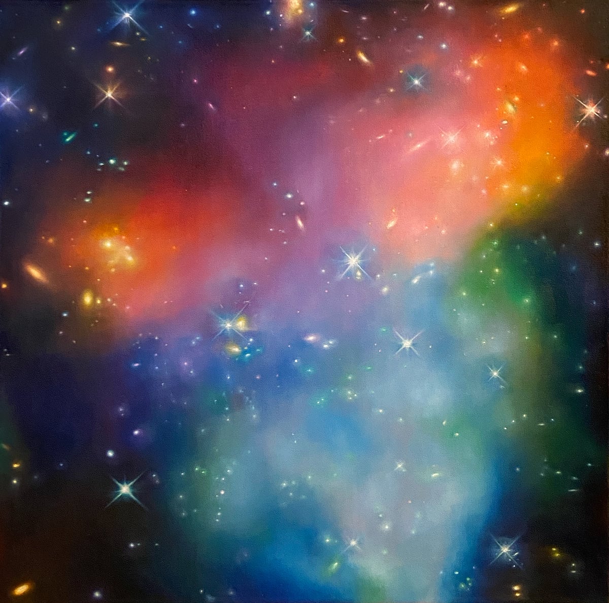 Artwork: The island of stars, we call home