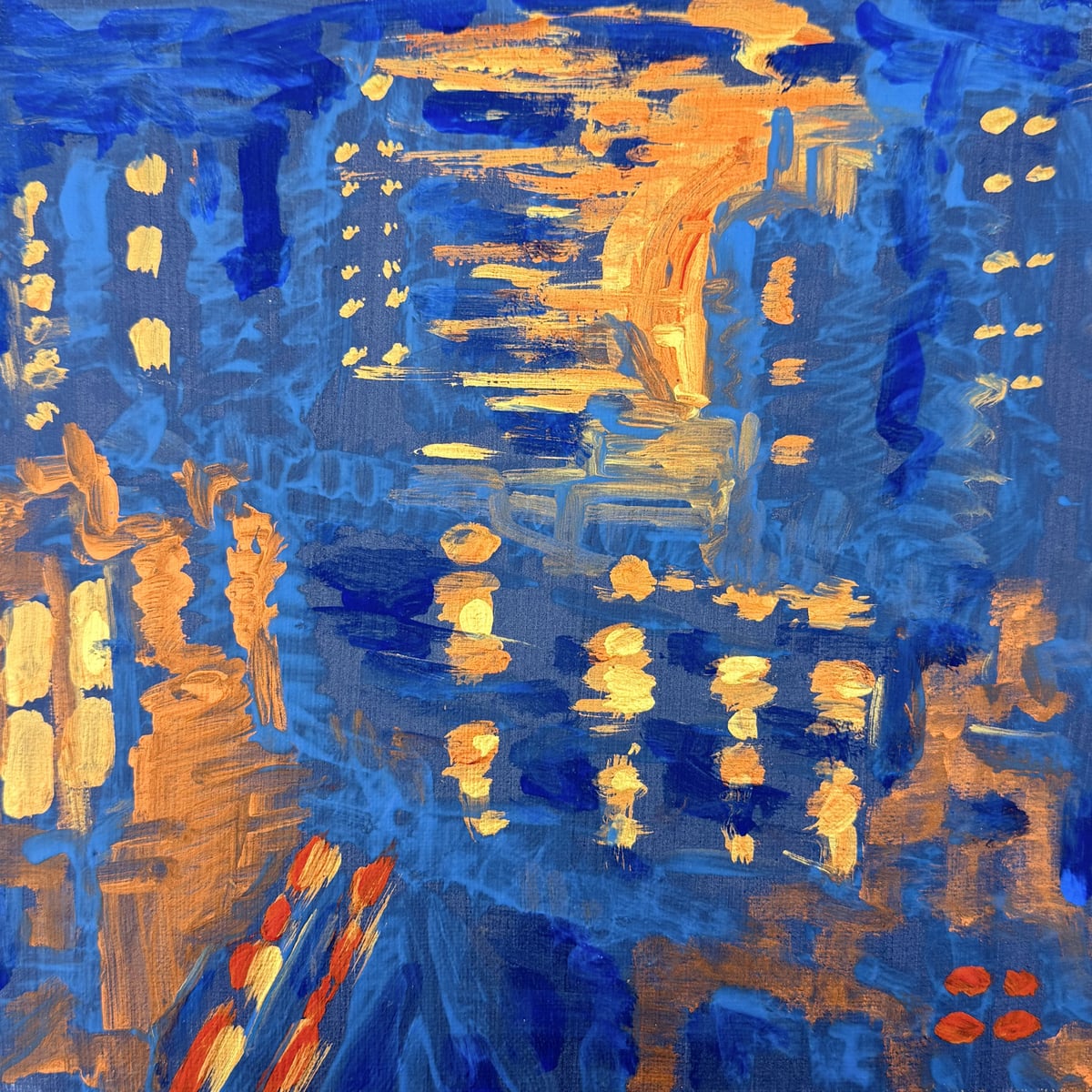 Artwork: Sunset At Brooklyn Studio V