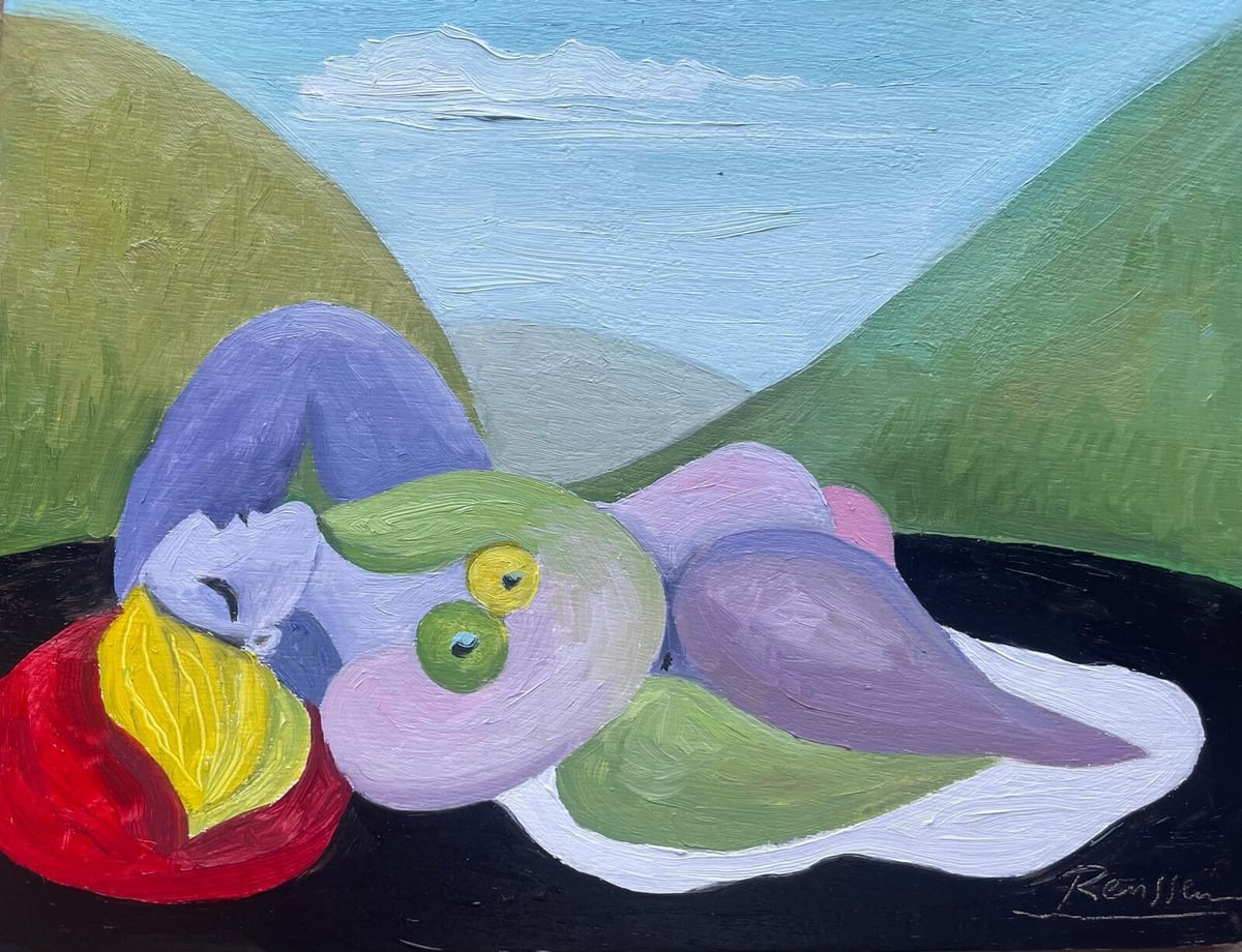 Artwork: Size S | Reclining Nude