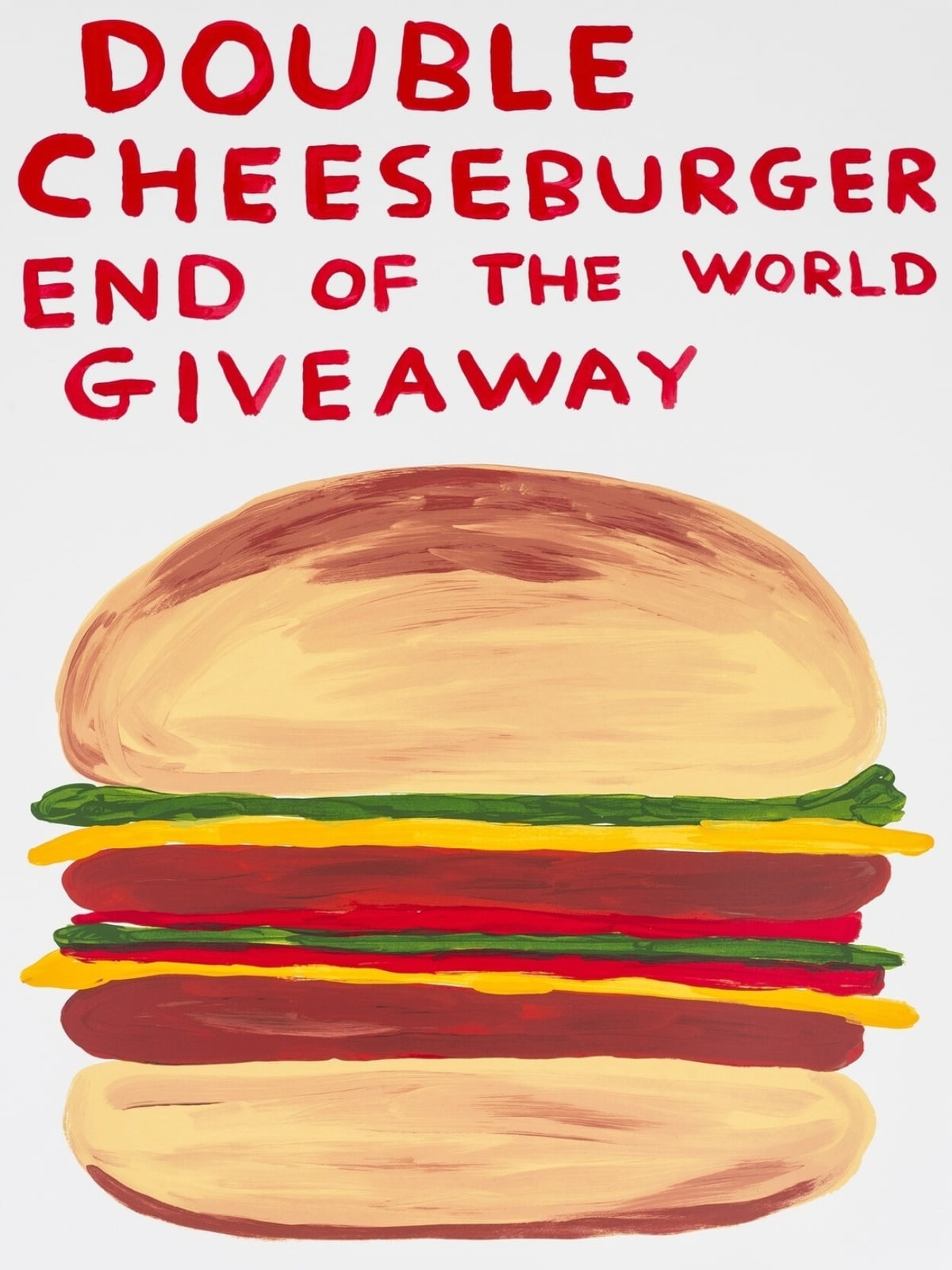 Artwork: Double Cheeseburger End Of The World Giveaway