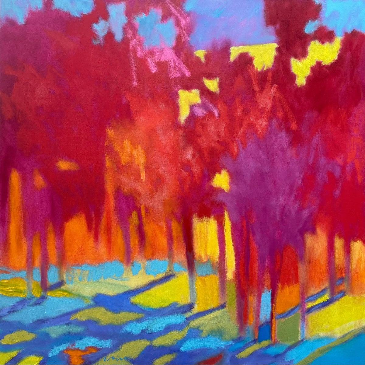 Artwork: Mountain Maples, Looking South