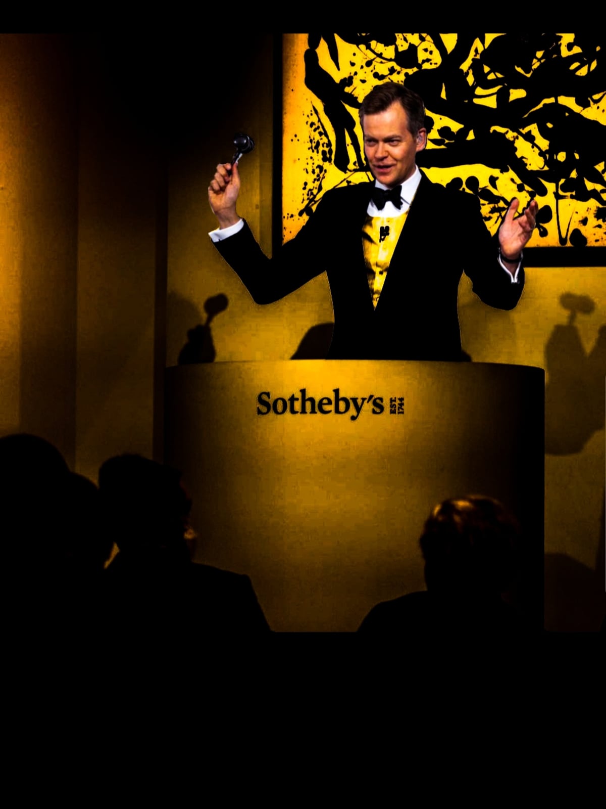 Artwork: Sotheby's Auctioneer