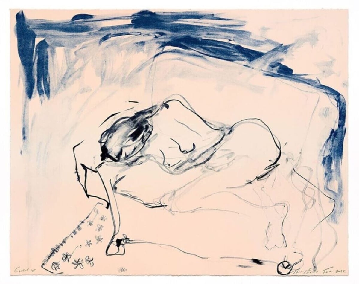 Artwork: Tracey Emin Curled Up