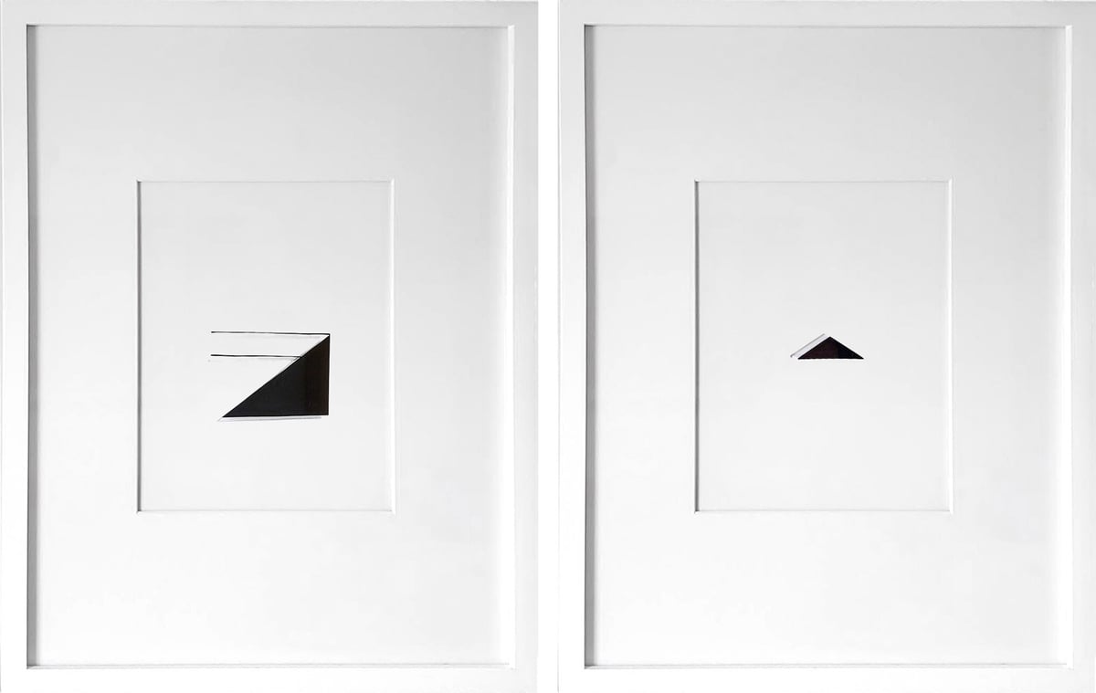 Artwork: Diptych: Imprints / I Am Yourself: Wall and Triangle