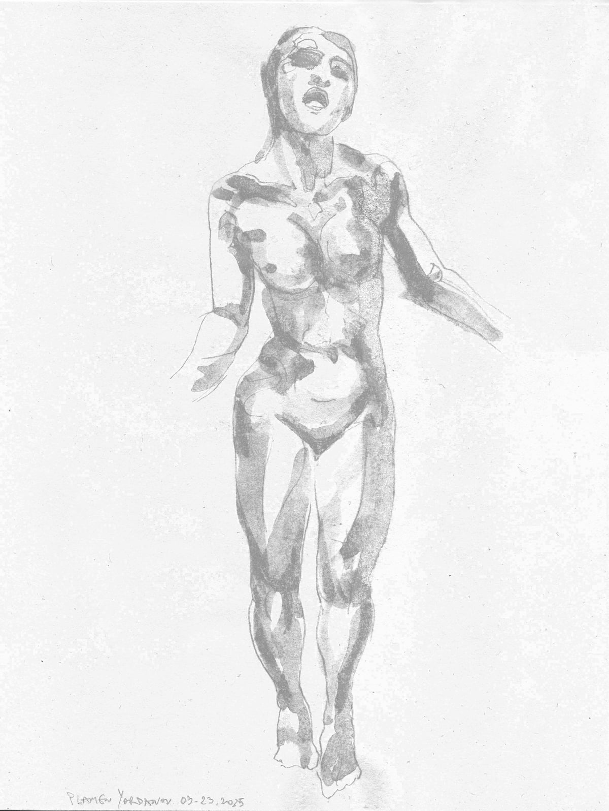 Artwork: s.X - Singing Nude