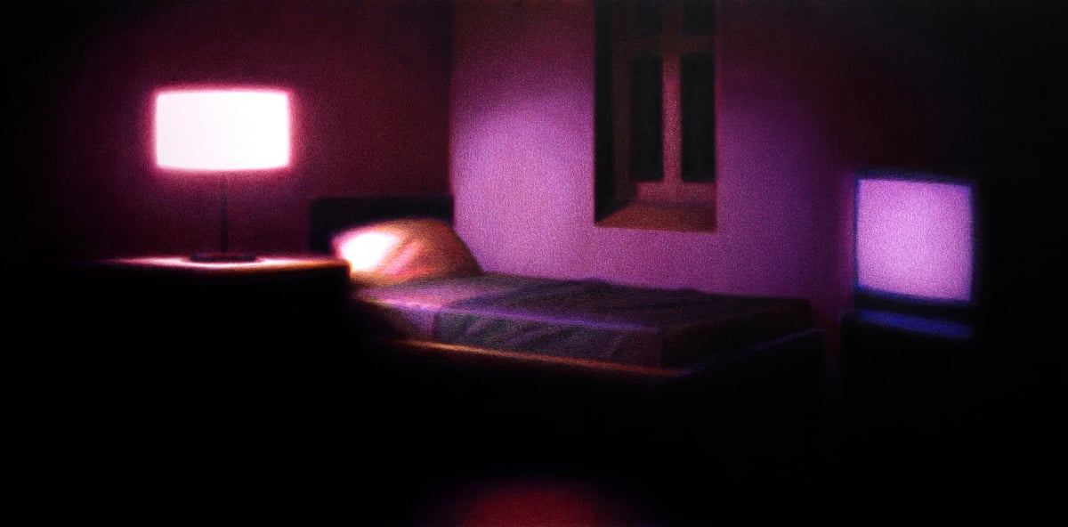 Artwork: Light, Bed, Window, Tv