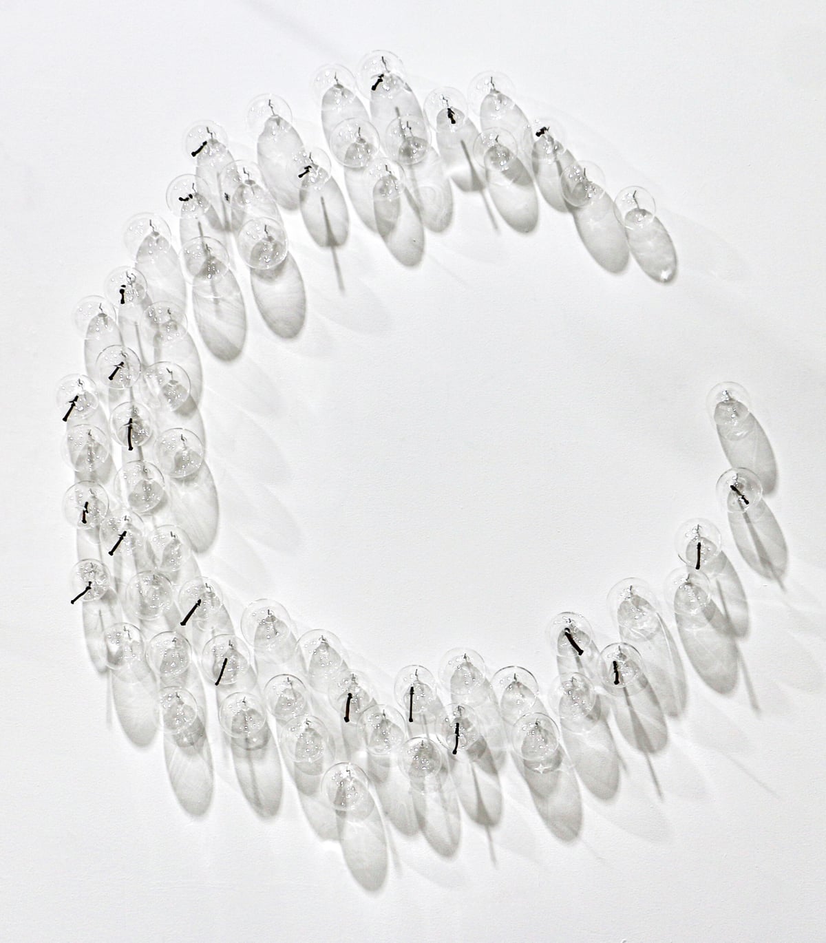 Artwork: Don't Let Them Burst Your Bubble: Clear Large I - contemporary wall sculpture