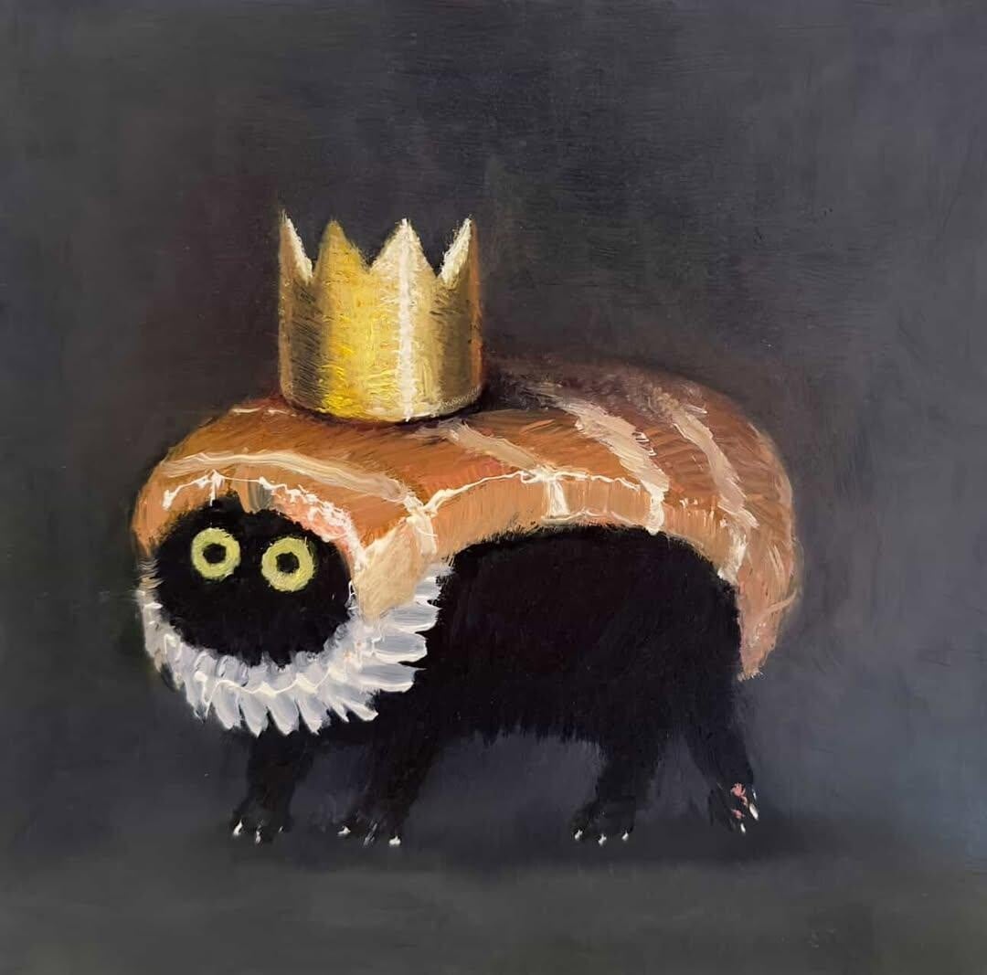 Artwork: Avoiding eye contact