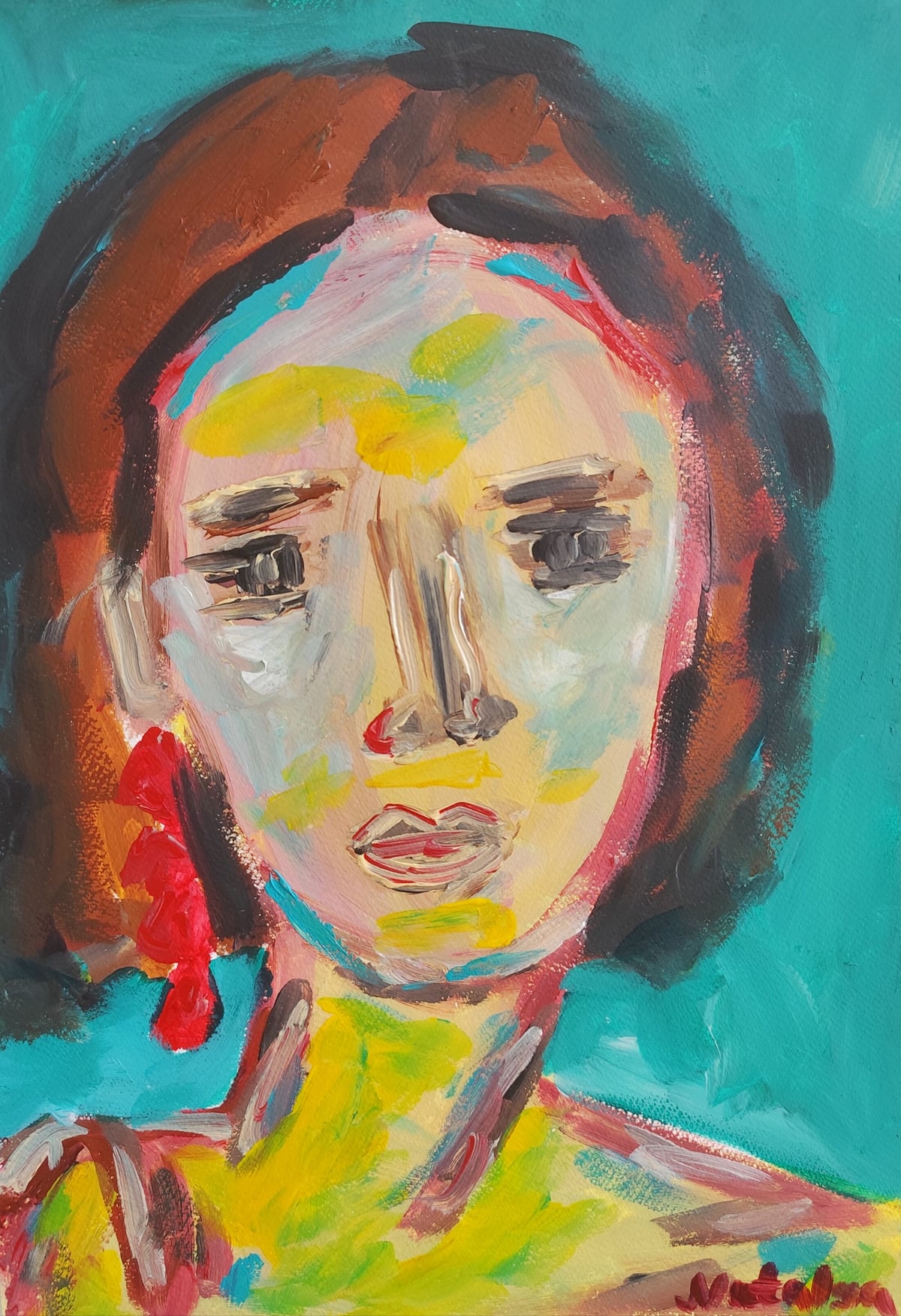 Artwork: Through her eyes