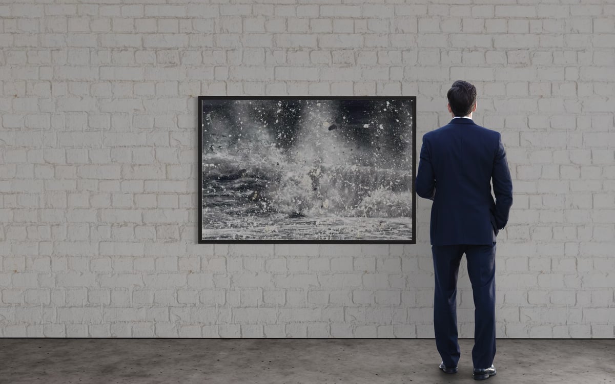 Artwork: Blizzard (H3-10) Where the Land Meets the Sea