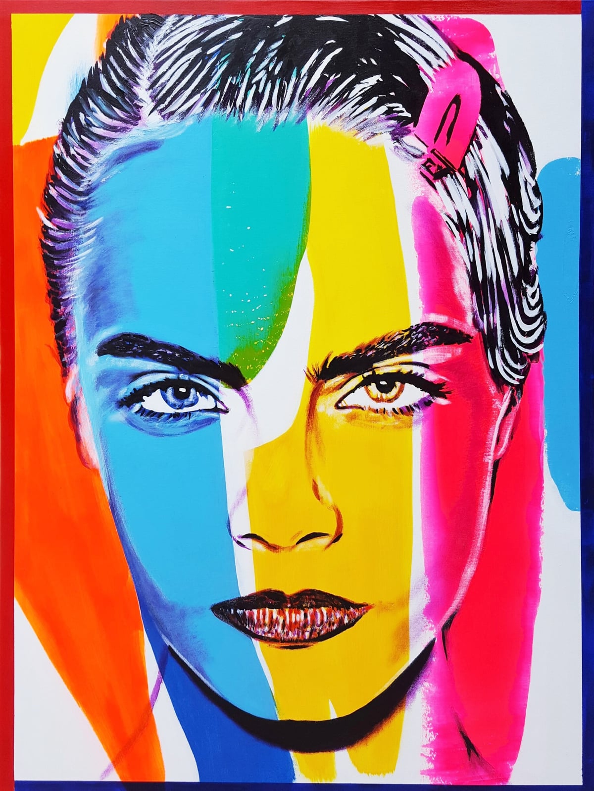 Artwork: Cara Delevingne Icon X