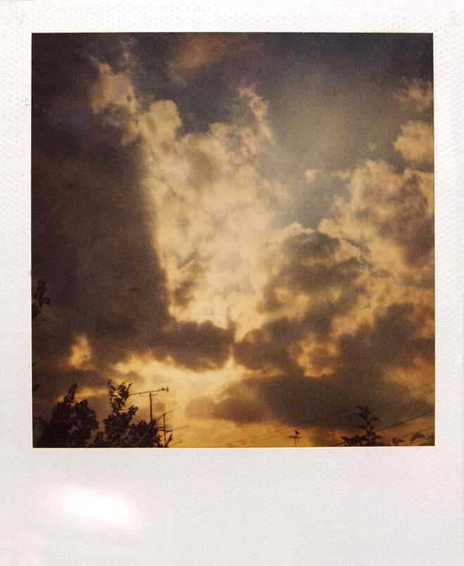 Artwork: Vintage Sky polaroid