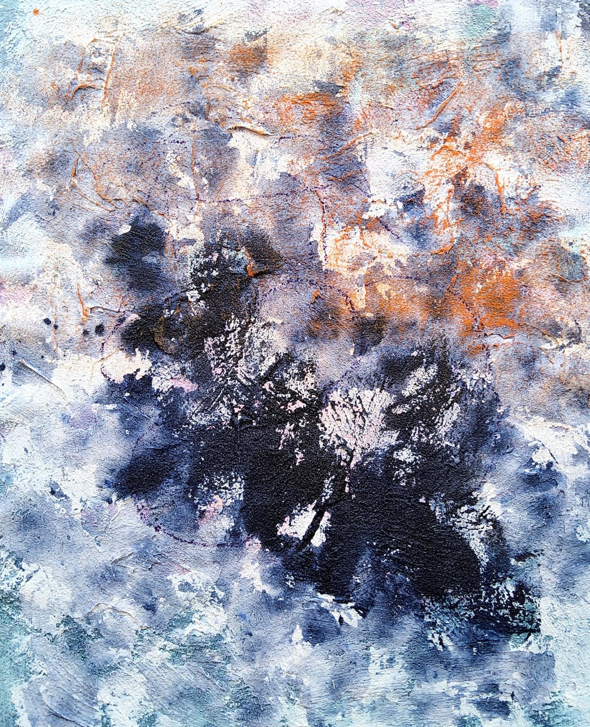 Artwork: "Constellation of Color", Abstract Painting, interior, modern, minimalism, vibrant, colorful