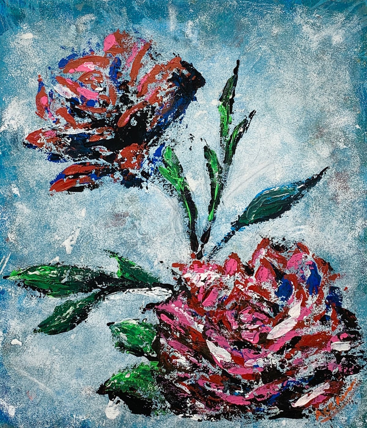 Artwork: Winter Roses